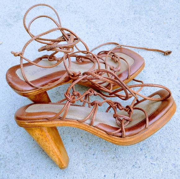 SLINFL WERS Lace-up Strappy Women's shoes - Picture 3 of 10